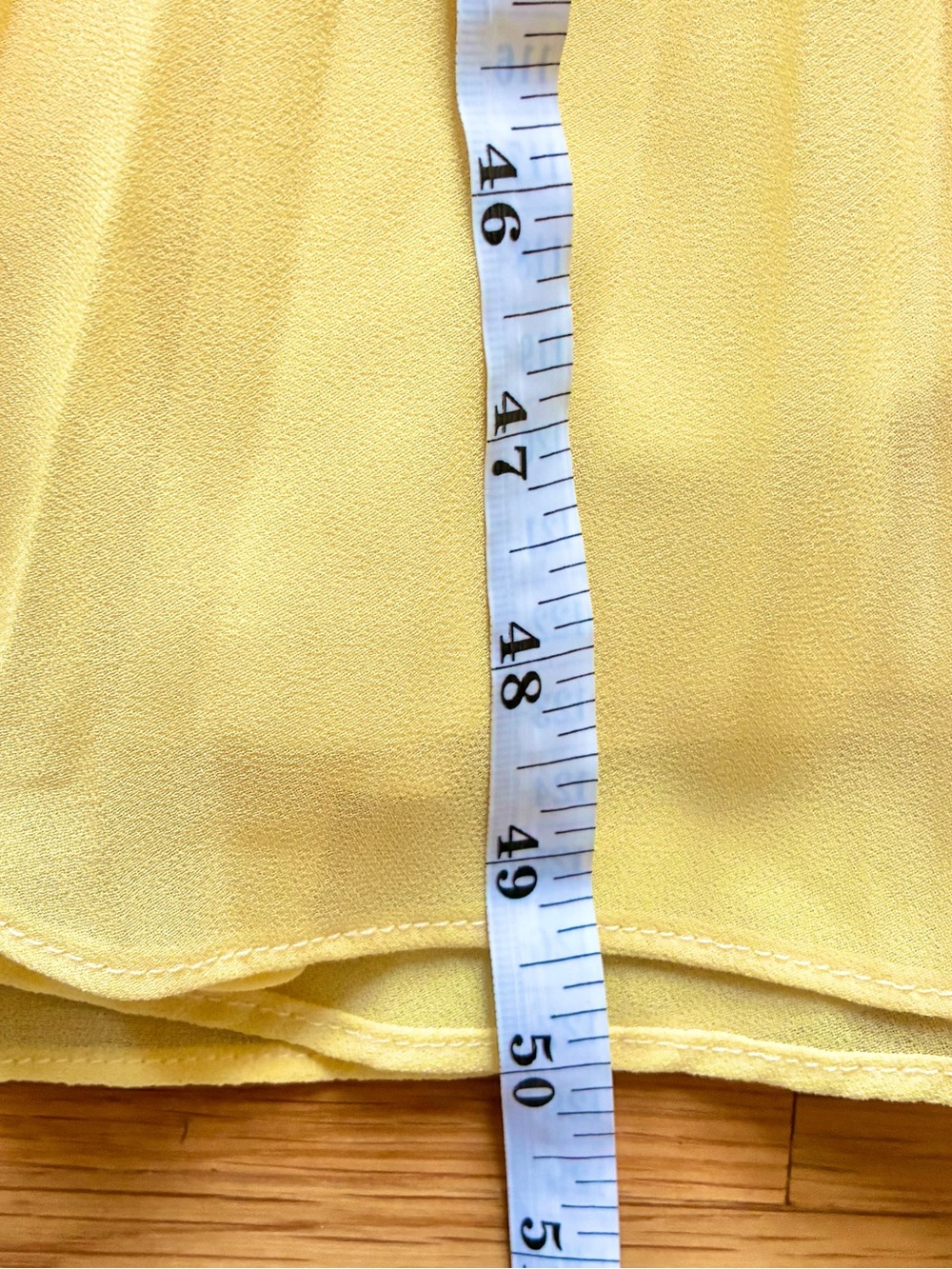 Lulus Seriously Sensational Yellow Strapless Tiered Maxi Dress Size S NWT - Picture 14 of 16